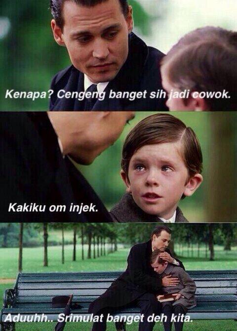 meme &quot;finding neverland&quot; (path user masuk, yg bukan jg boleh)