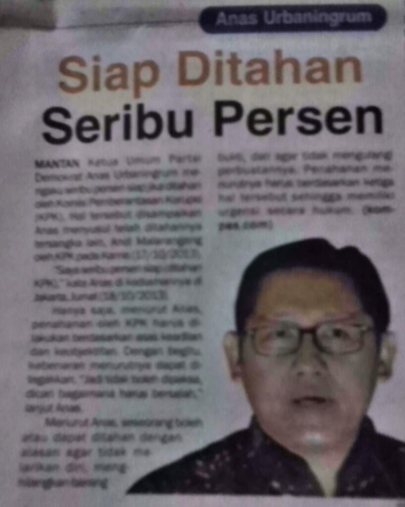 Siap Ditahan Seribu Persen???