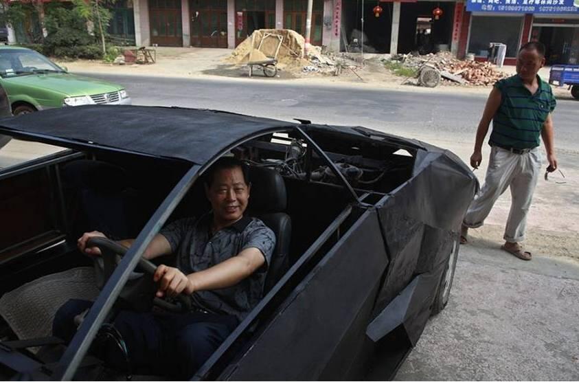 Agan ini Bangun Replika Lamborghini Reventon (+Pic)