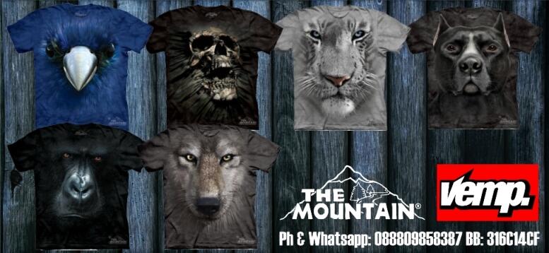 KAOS 3D THE MOUNTAIN READY STOCK (ORIGINAL)