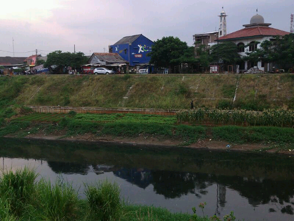 Bercocok Tanam di BKT (Banjir Kanal Timur)