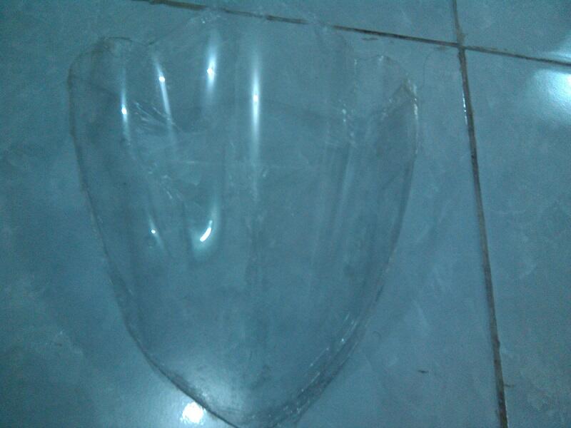 wts knalpot R9 mugello full system ninja 150R , jok ori & windshield Jogja