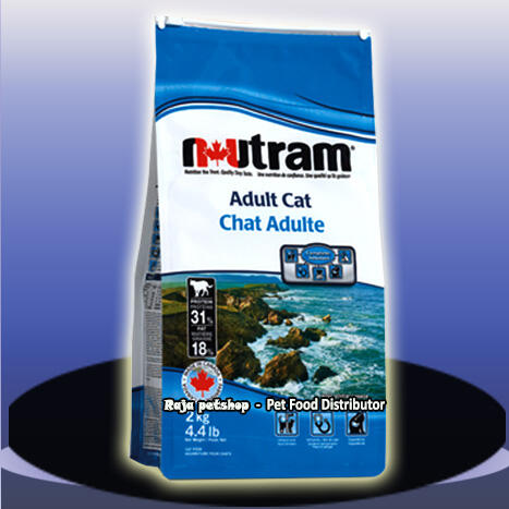 CAT FOOD NUTRAM ADULT 2 KG