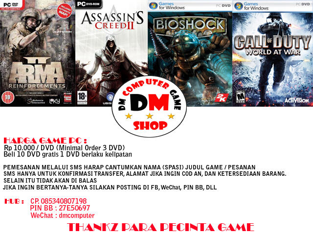 menjual game PC