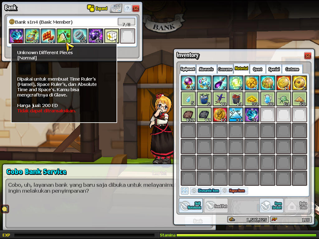 Jual Char Elsword Max lev 54