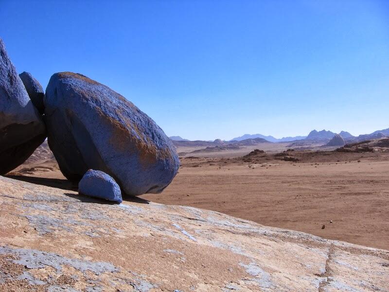 Blue Desert , Gurun Pasir Ajaib Berwarna Biru