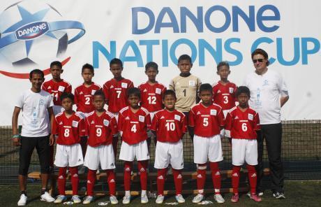 INDONESIA PERINGKAT 8 DUNIA DI KOMPETISI SEPAKBOLA DANONE NATIONS CUP 2013