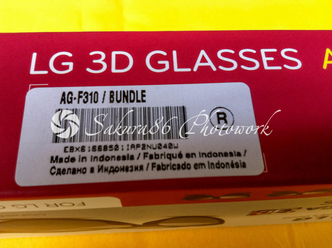 Kacamata 3D LG AG-F310 New