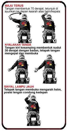 Kode Isyarat Dalam TOURING - Bikers Merapat