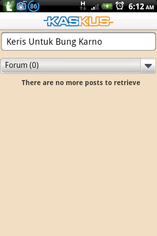 Keris Untuk Bung Karno