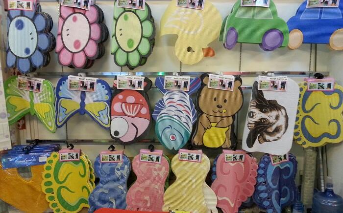 Keset Kaki AntiSlip Design kupu - kupu, mobil, ikan, beruang, bebek, dll Murah*
