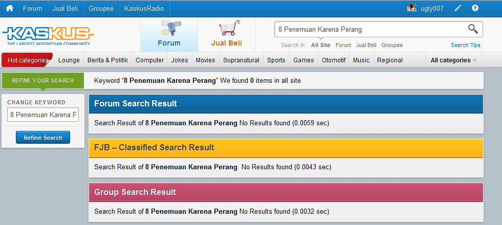 8 Penemuan Karena Perang