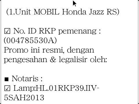 &#91;Hot News&#93; Ane Dapet Grand Prize!!!