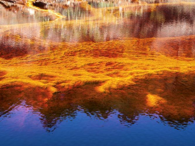 Warna-warni Sungai Rio Tinto, Spanyol