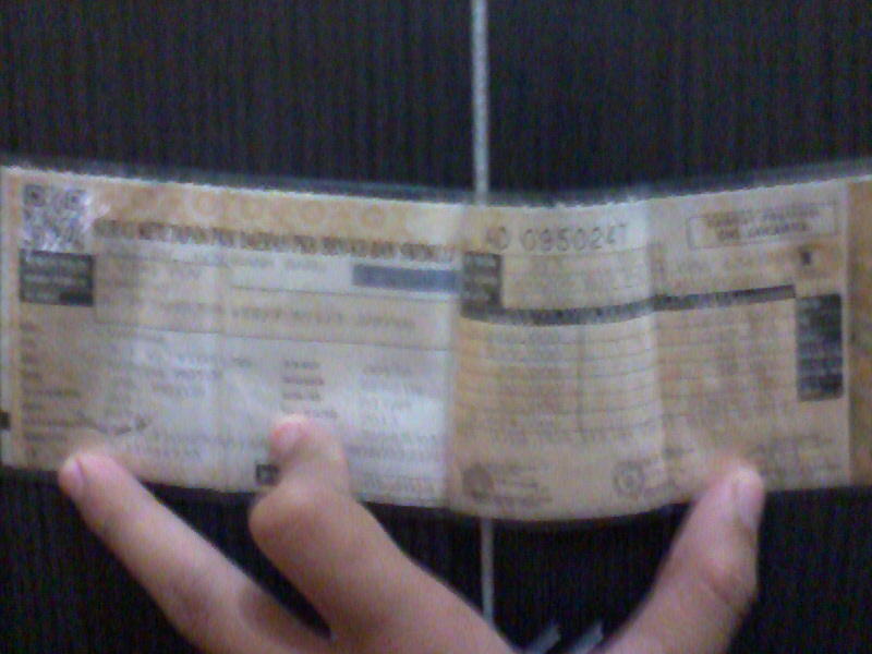 Ane nemu STNK..siapa punya?