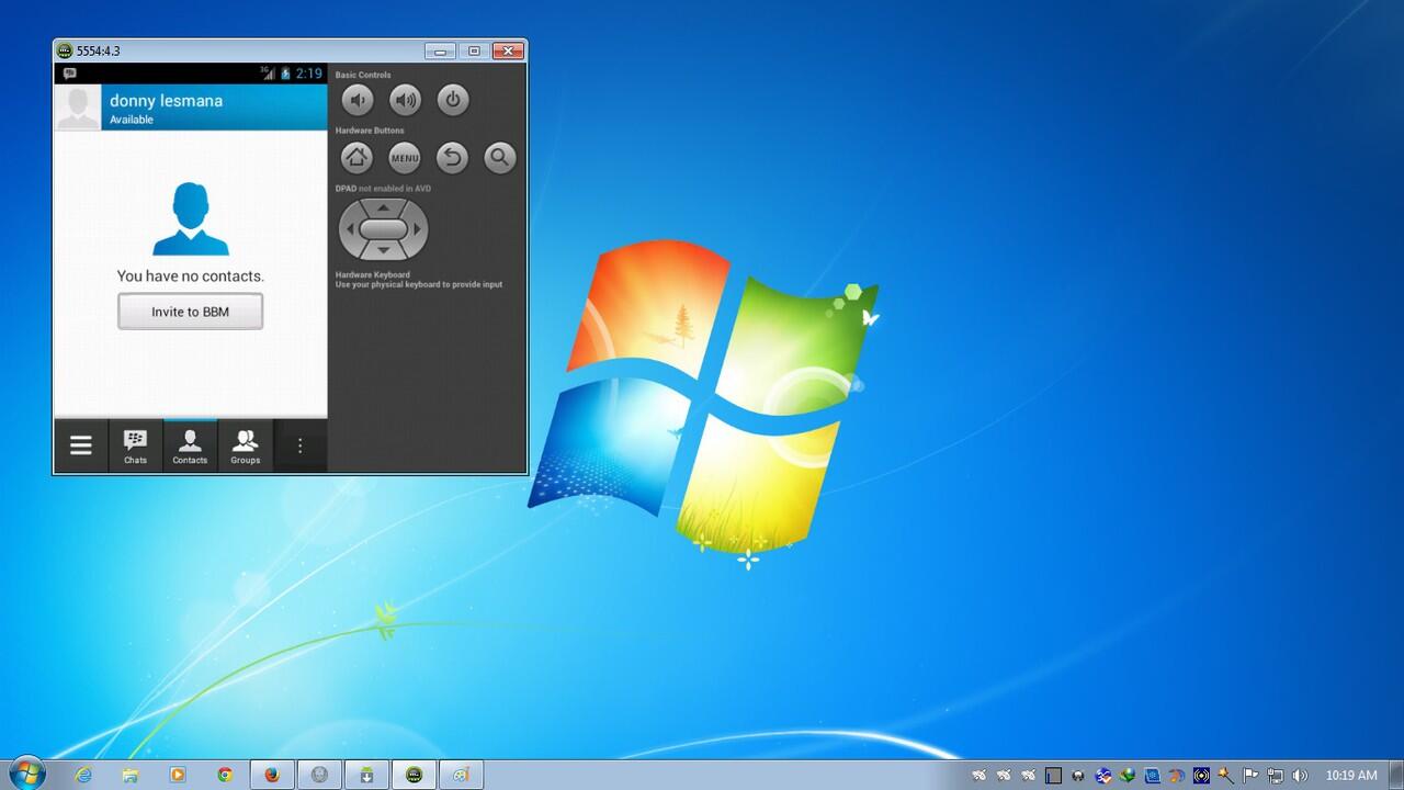 &#91;SHARE AND ANDROID EMULATOR&#93; BBM for PC