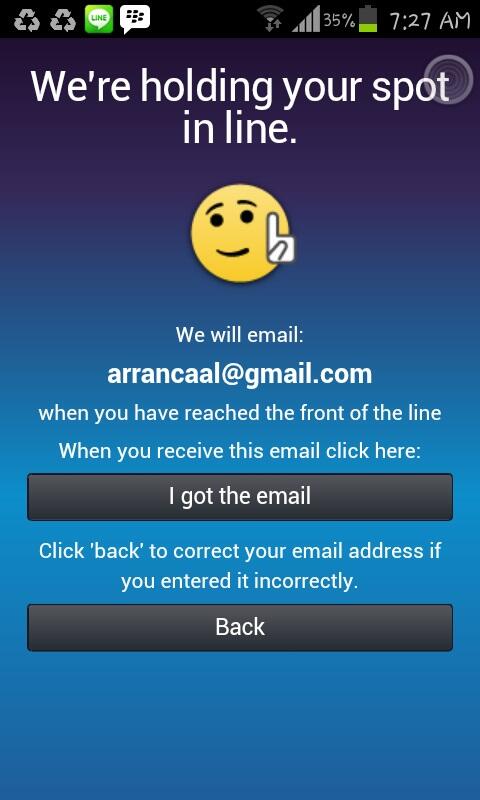 Solusi bbm android ga bisa registrasi atau &quot;musti ngantri&quot;