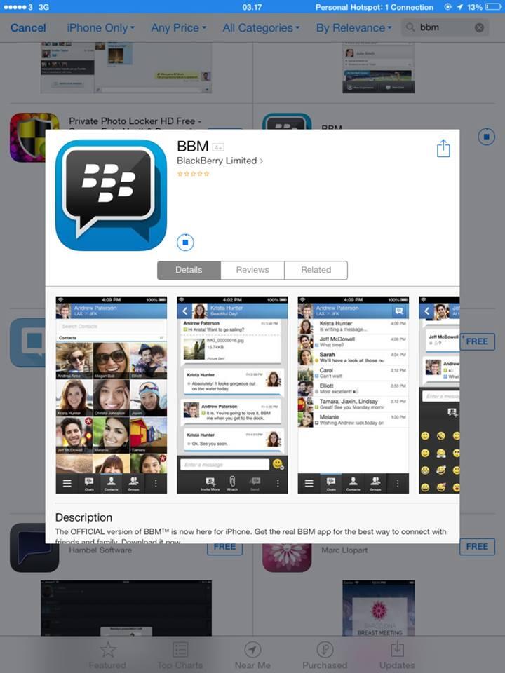 &#91;OFFICIAL&#93; BBM untuk Android dan iOS resmi dirilis ulang