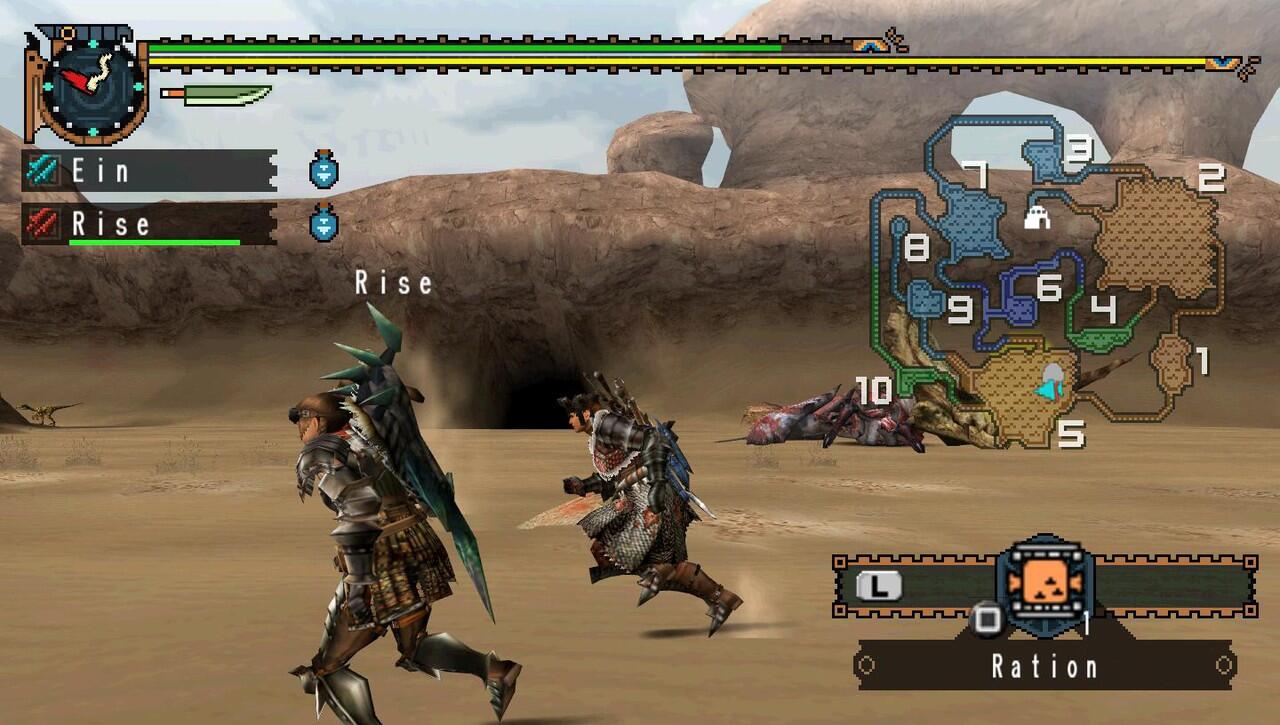 Monster Hunter Freedom Unite - Lan - Multiplayer via Jpcsp Emulator
