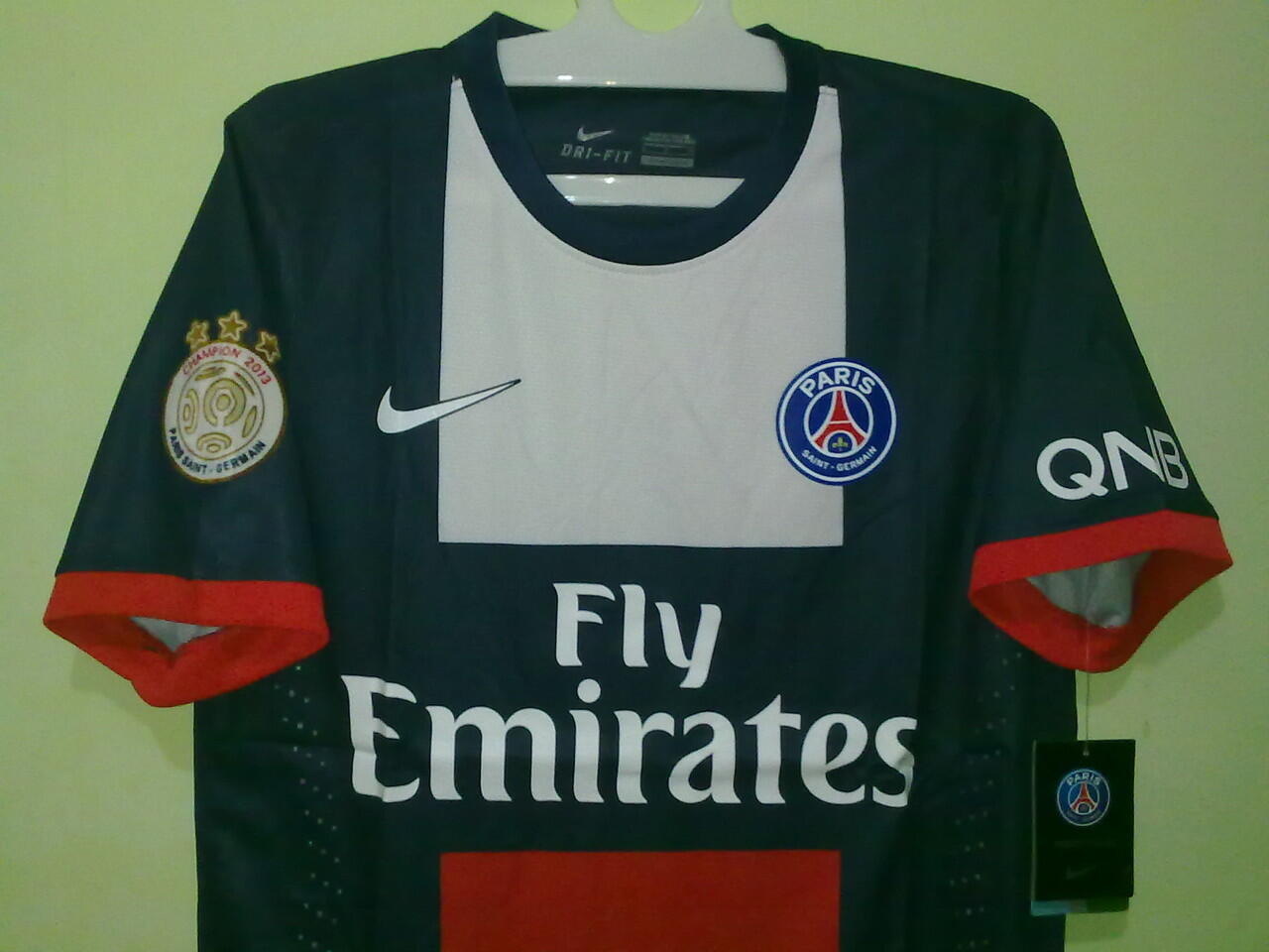 Jersey Grade Ori Paris Saint Germain (PSG) Away 2013/2014 #9 Cavani
