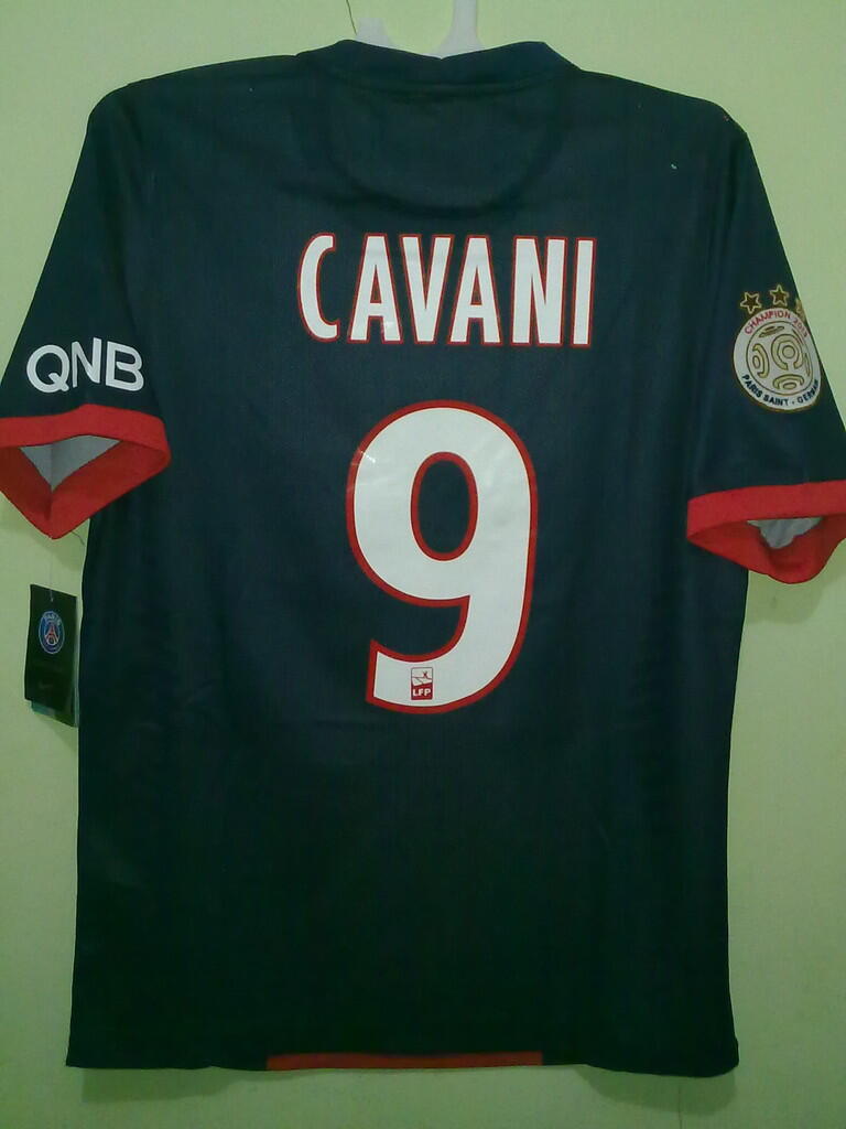 Jersey Grade Ori Paris Saint Germain (PSG) Away 2013/2014 #9 Cavani