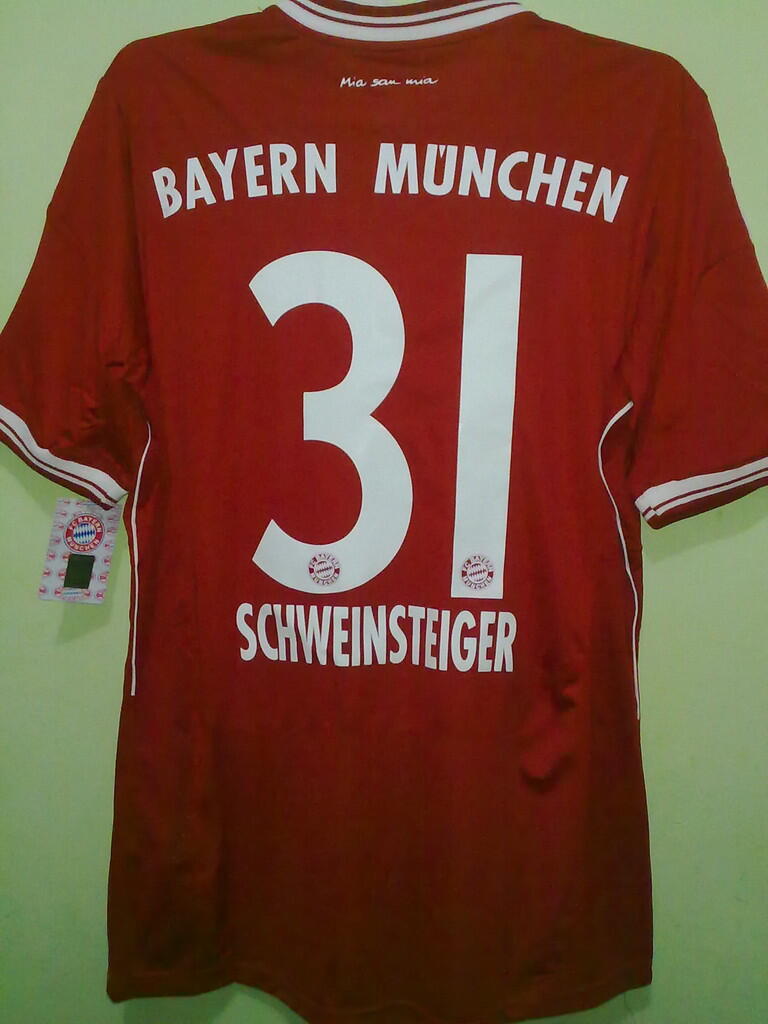 Jersey Grade Ori Bayern Munchen Home 2013/2014 #31 Schweinsteiger