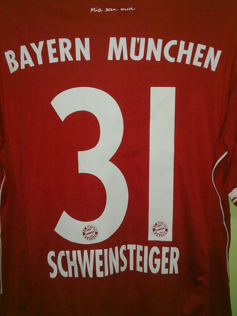 Jersey Grade Ori Bayern Munchen Home 2013/2014 #31 Schweinsteiger