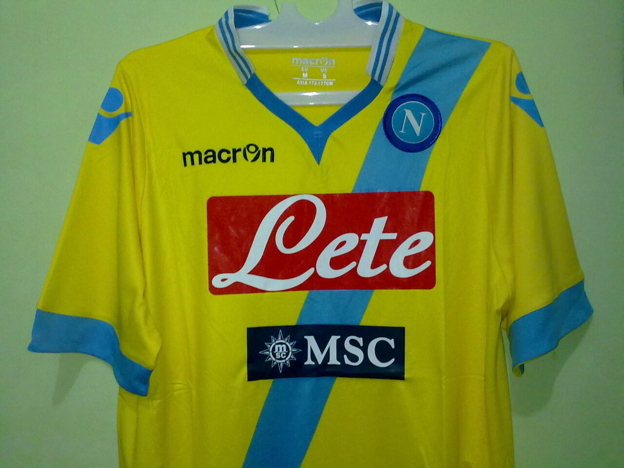 Jersey Grade Ori Napoli Away 2013/2014