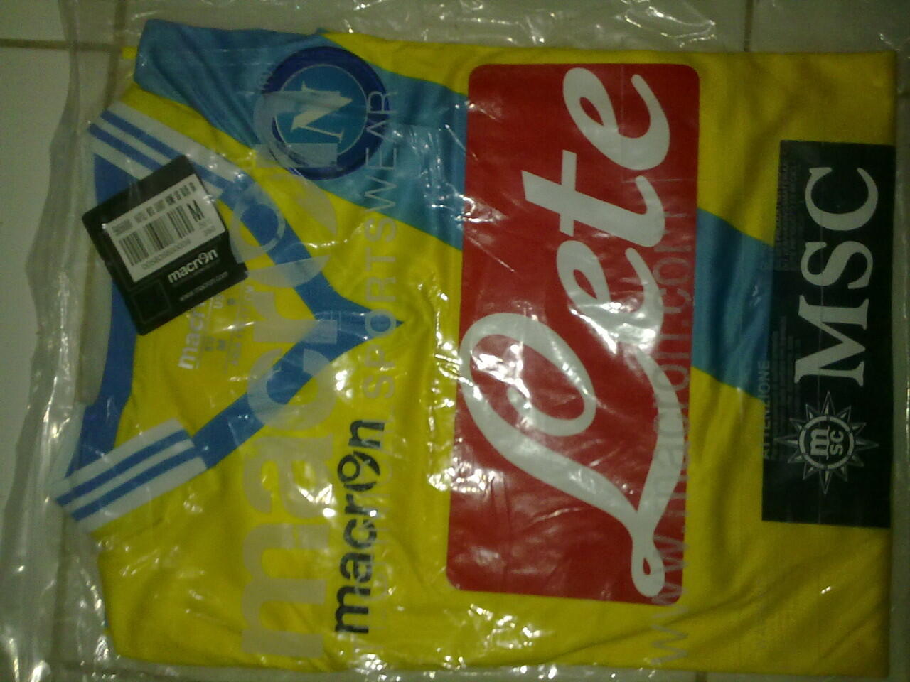 Jersey Grade Ori Napoli Away 2013/2014