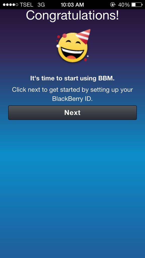 BBM Sudah bisa di download di Iphone 21 oktober 2013 (hari ini)