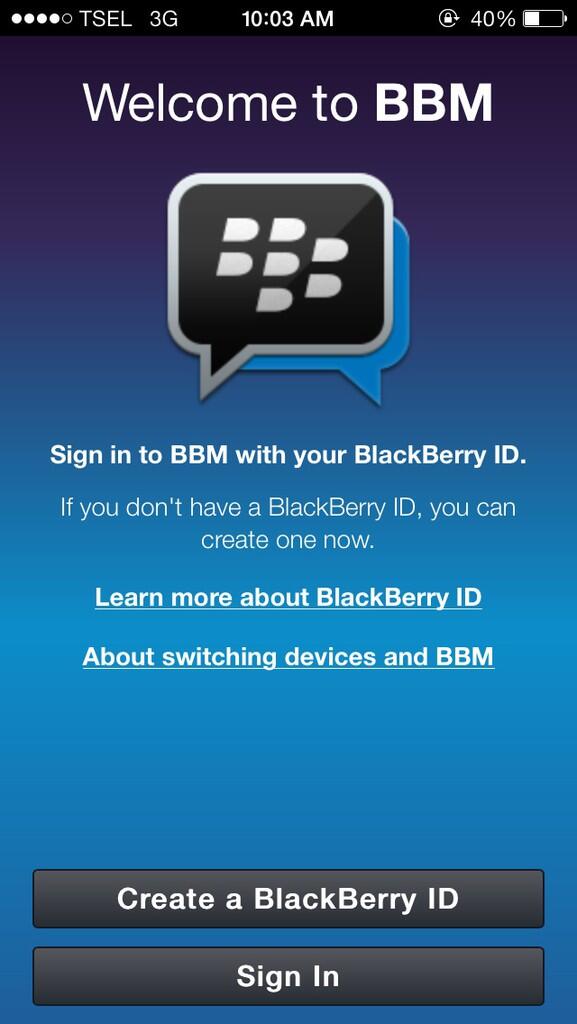 BBM Sudah bisa di download di Iphone 21 oktober 2013 (hari ini)