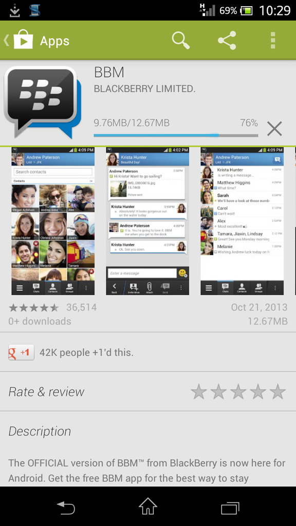 BBM UDAH SIAP DOWNLOAD DI PLAYSTORE!!!