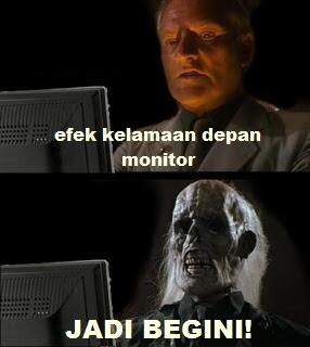 EFEK DEPAN MONITOR