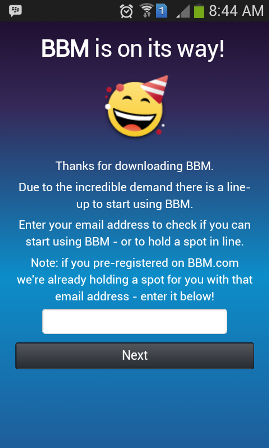 BBM untuk ANDROID / IPHONE akhirnya Official Launch 22/10 di Indonesia