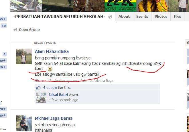 Kenapa Tawuran Antar pelajar gk Pernah Berhenti 