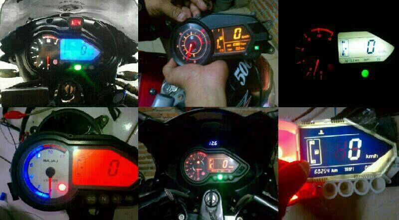 repair / service speedometer pulsar dan ganti led / polarizer