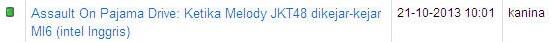 Assault On Pajama Drive: Ketika Melody JKT48 dikejar-kejar MI6 (intel Inggris)