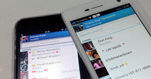 Apa Beda BBM di Android dan iOS? 