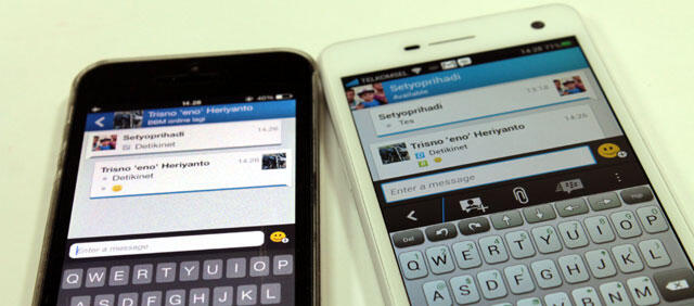 Apa Beda BBM di Android dan iOS? 