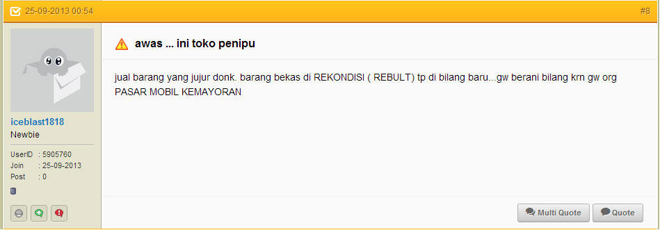 Persaingan di KASKUS mulai ga sehat gan !!