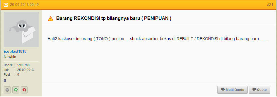 Persaingan di KASKUS mulai ga sehat gan !!