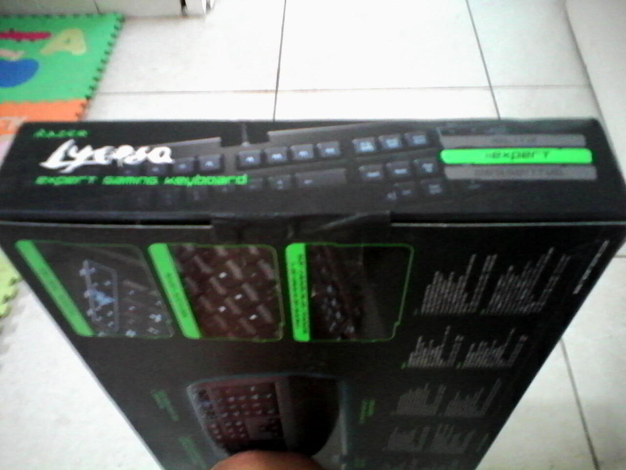JUAL CEPAT KEYBOARD RAZER LYCOSA RUBBER HABIS REPLACEMENT