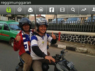 WALIKOTA BANDUNG RIDWAN KAMIL NONTON PERSIB PAKE MOTOR BARENG PANGLIMA VIKING