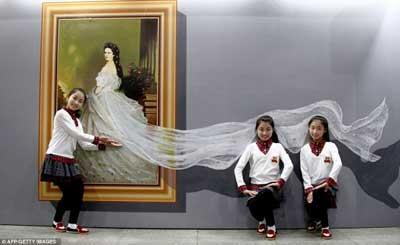 Uniknya dan aneh, Karya 4 Dimensi di Provinsi Jilin, China