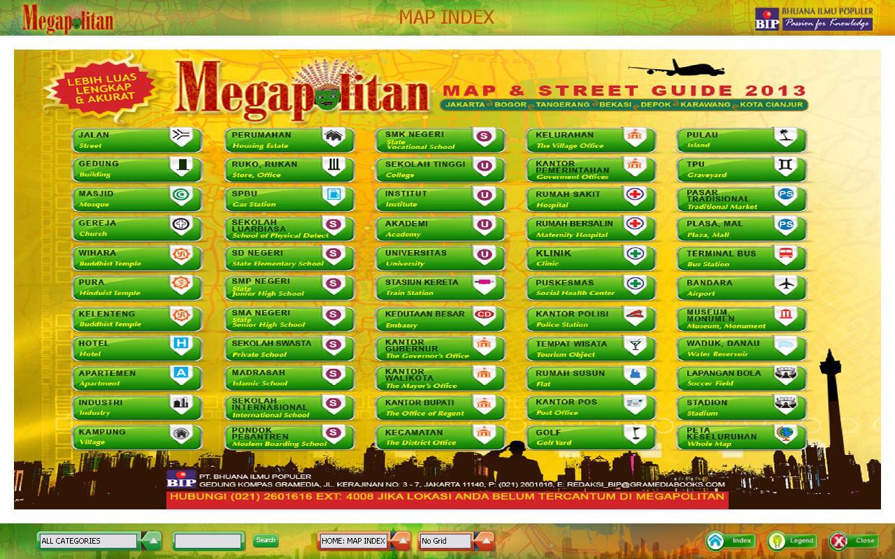 [SHARE] PETA JAKARTA MEGAPOLITAN 2013