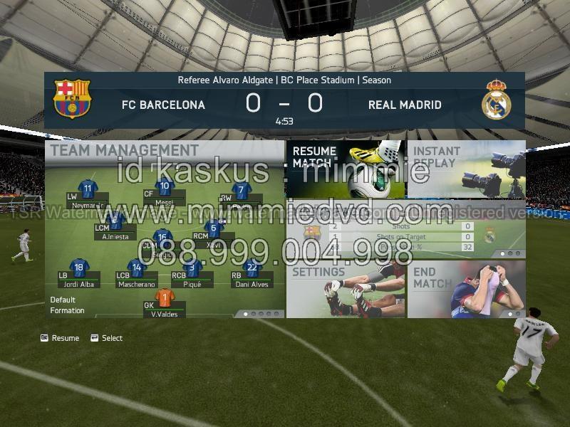 (mimmiedvd) FIFA 2014 + UPDATE PATCH TERBARU + STABIL + GAK RIBET MURAH
