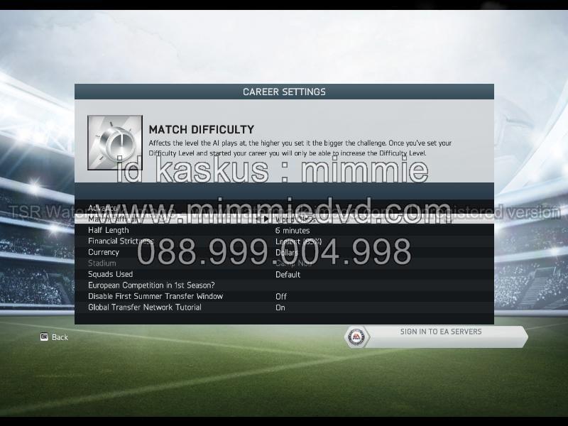 (mimmiedvd) FIFA 2014 + UPDATE PATCH TERBARU + STABIL + GAK RIBET MURAH