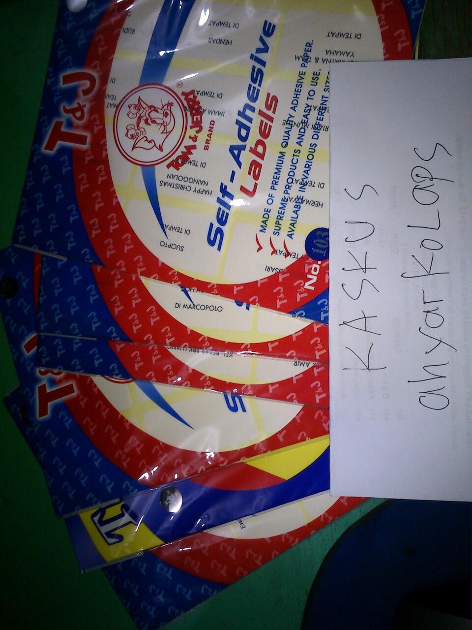Jasa Ketik & Print Label Surat Undangan