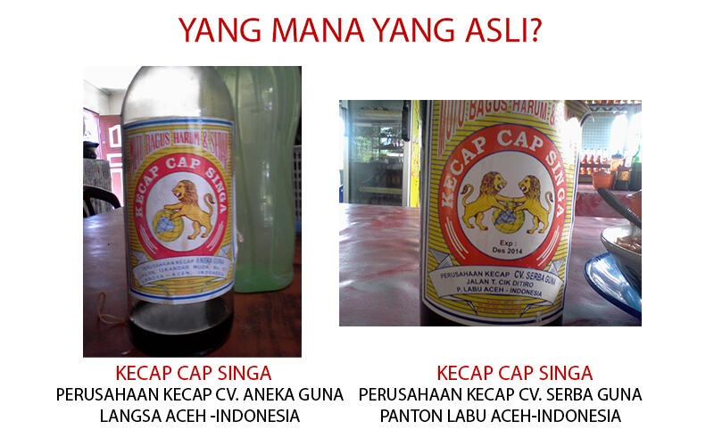 Kecap Cap Singa, Kecap Langsa atau Kecap Panton Labu???