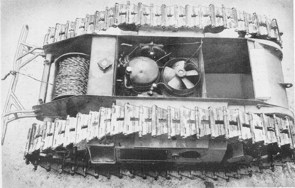SdKfz 302 / SdKfz 303 Goliath, alutsista robot (remot control) pertama